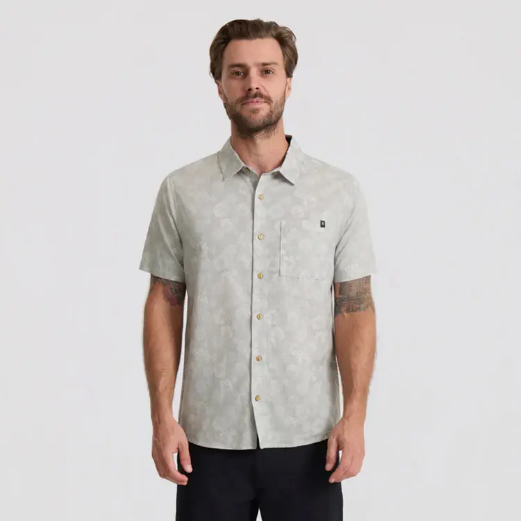 Roark Journey Short Sleeve Woven | Grey