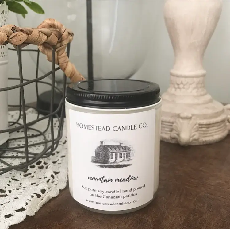 Homestead Candle Co. Homestead Candle Co. Mountain Meadow