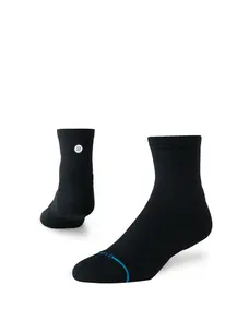 Stance Run Light Quarter Socks | Black