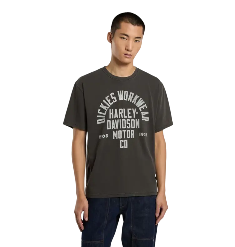 Dickies X Harley-davidson Short Sleeve Tee | Black