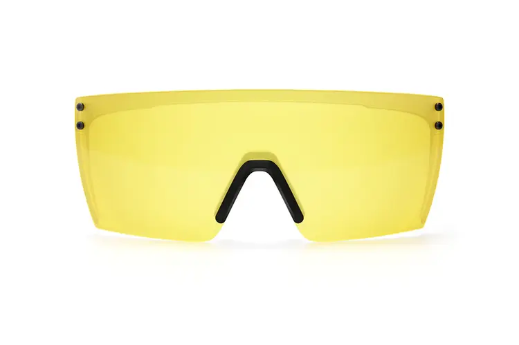 Heat Wave Lazer Face Z87 | Vapor Clear / Hi-Vis Yellow