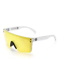 Heat Wave Lazer Face Z87 | Vapor Clear / Hi-Vis Yellow