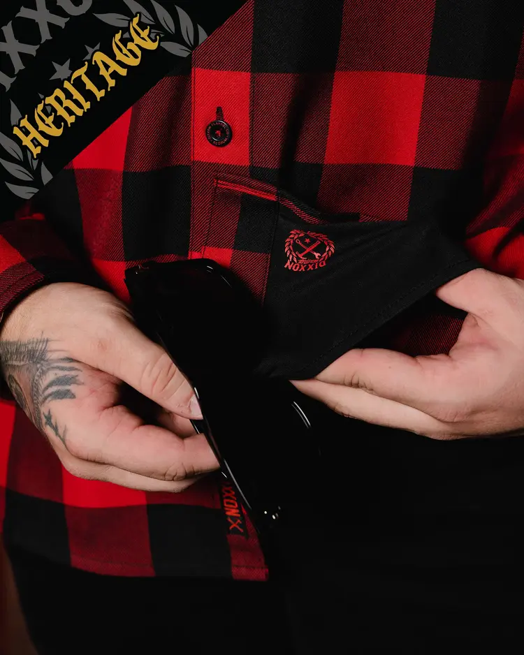 Dixxon RedRum Heritage Flannel | Red / Black