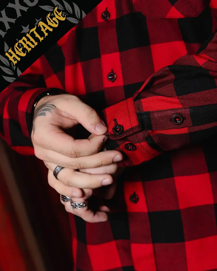 Dixxon RedRum Heritage Flannel | Red / Black