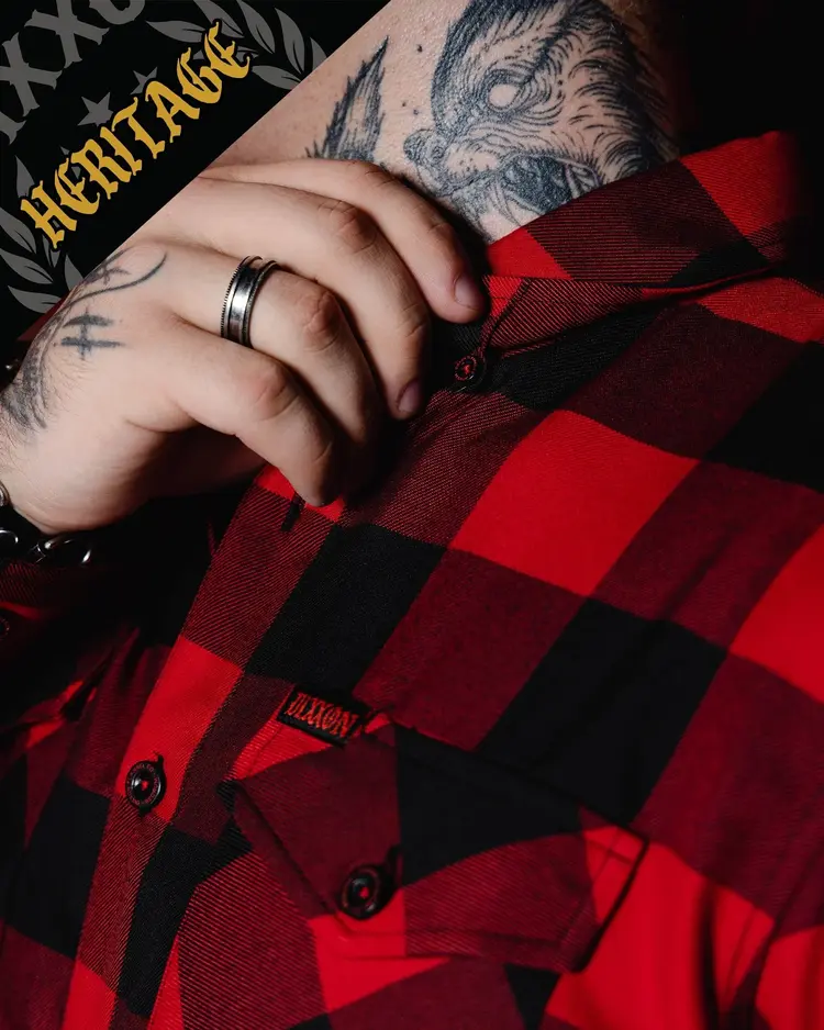 Dixxon RedRum Heritage Flannel | Red / Black