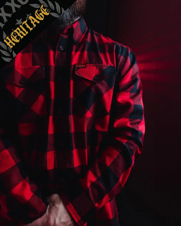 Dixxon RedRum Heritage Flannel | Red / Black