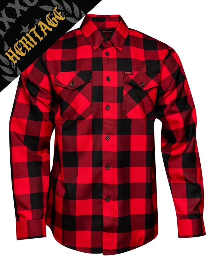 Dixxon RedRum Heritage Flannel | Red / Black