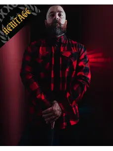 Dixxon RedRum Heritage Flannel | Red / Black
