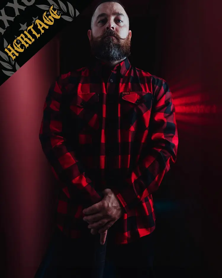 Dixxon RedRum Heritage Flannel | Red / Black