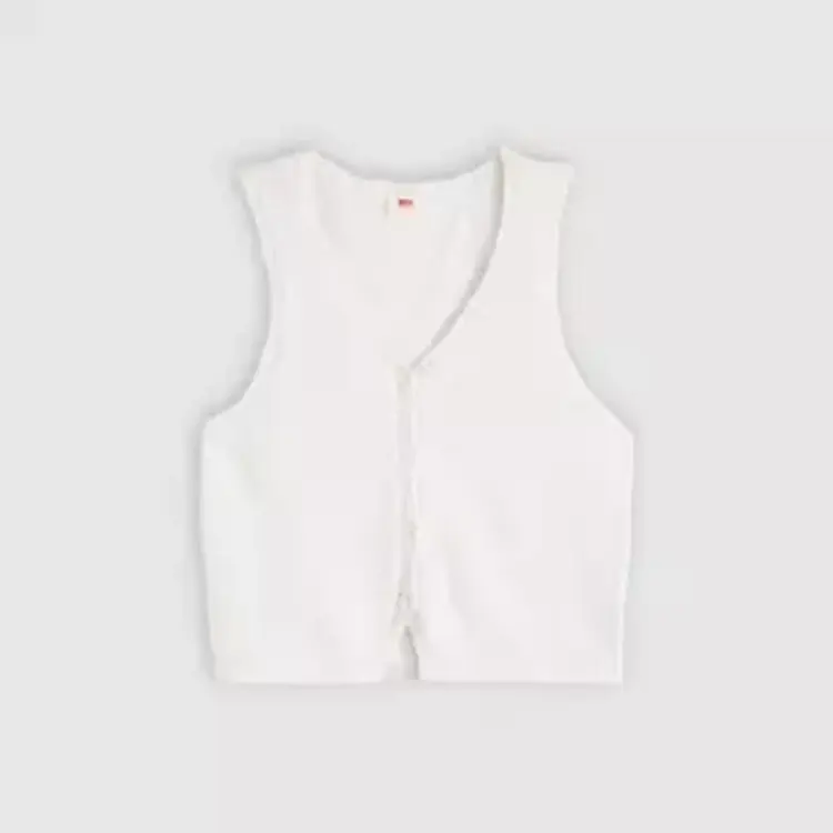 Levi's Levi's Helen Mini Boucle Vest | Tofu Cotton