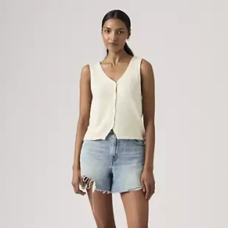 Levi's Levi's Helen Mini Boucle Vest | Tofu Cotton