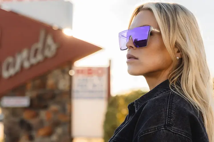 Heat Wave Clarity | Vapor Frost / Ultra Violet Polarized
