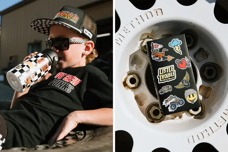 Heat Wave Kids Lazer Little Trouble | Checker
