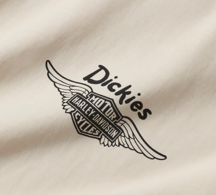 Dickies Dickies X Harley-Davidson Short Sleeve Tee | Bone