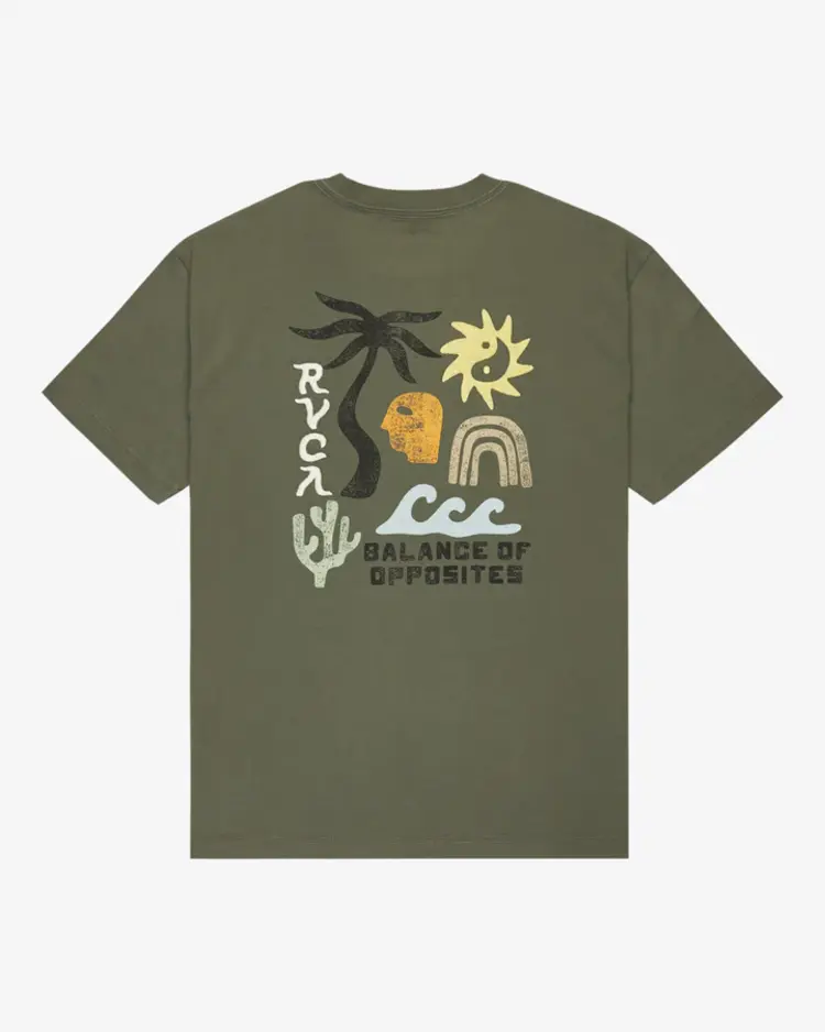 RVCA RVCA Balance Tee II | Sage Leaf