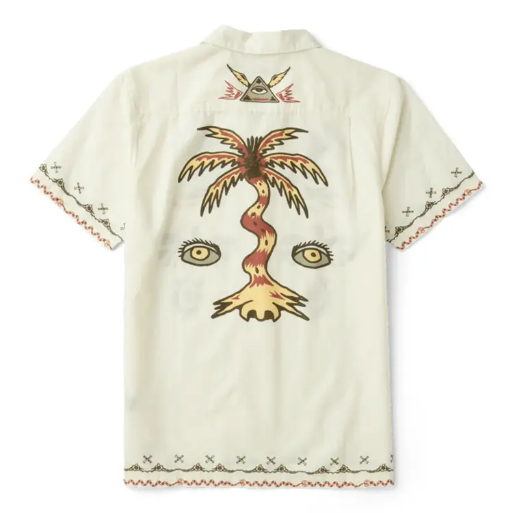 Roark Gonzo Short Sleeve  Woven | Unbleached