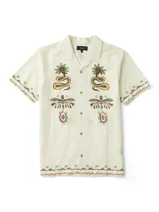 Roark Gonzo Short Sleeve  Woven | Unbleached