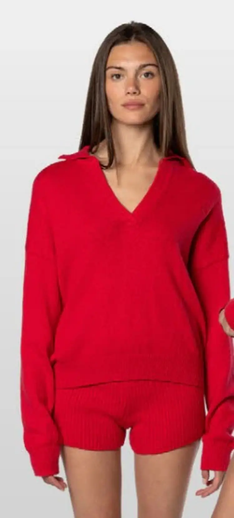 TEAMLTD Knit Polo | Red