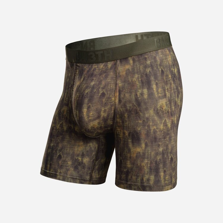 BN3TH BN3TH Classic Icon Boxer Brief Pt | Forest Camo Bronze
