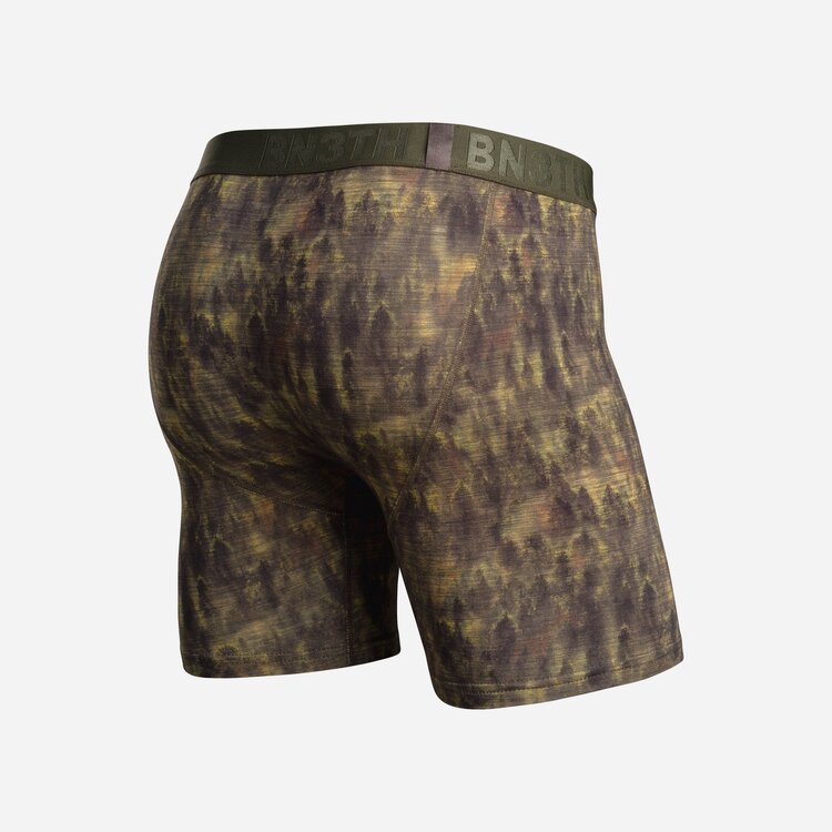 BN3TH BN3TH Classic Icon Boxer Brief Pt | Forest Camo Bronze