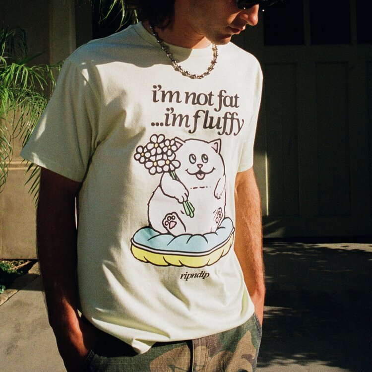 Ripndip Ripndip T-Shirt Fluffy Baby | Light Lime