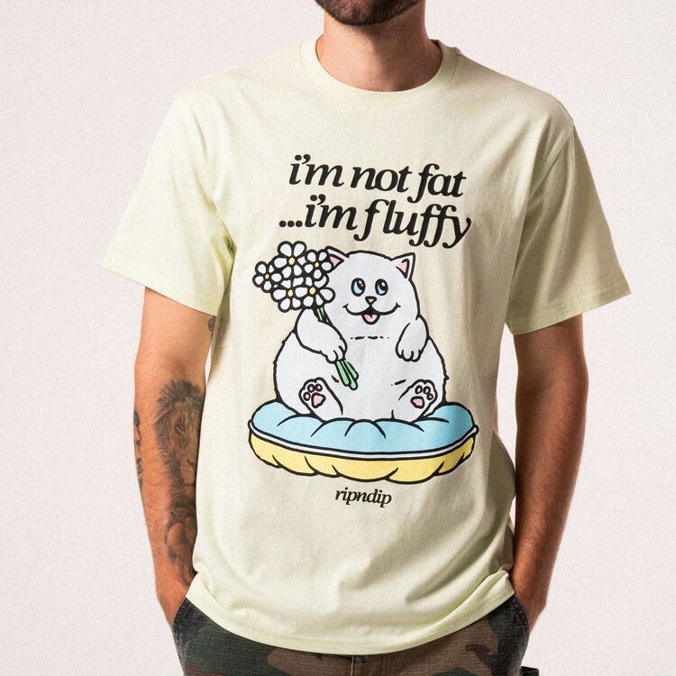 Ripndip Ripndip T-Shirt Fluffy Baby | Light Lime