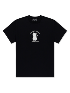 Ripndip T-Shirt 9 Lives | Black