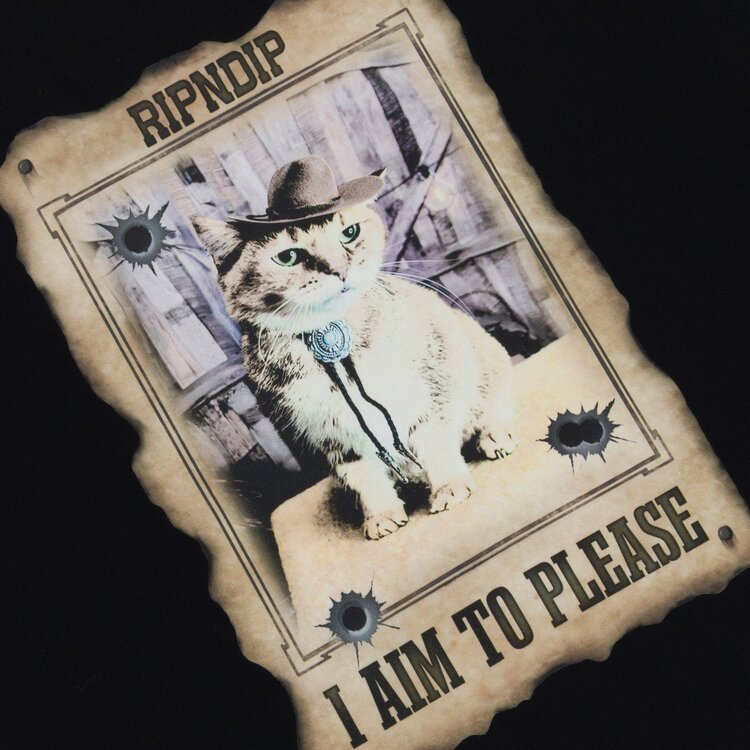 Ripndip Ripndip T-Shirt Most Wanted | Black