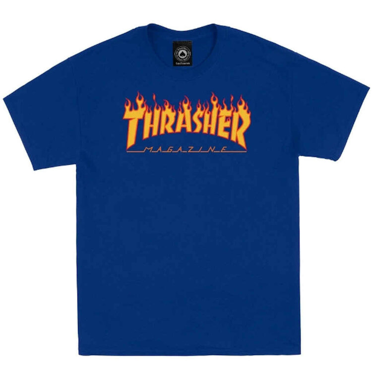 Thrasher Thrasher Flame Logo Tee | Royal