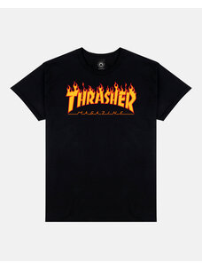 Thrasher Flame Logo | Black