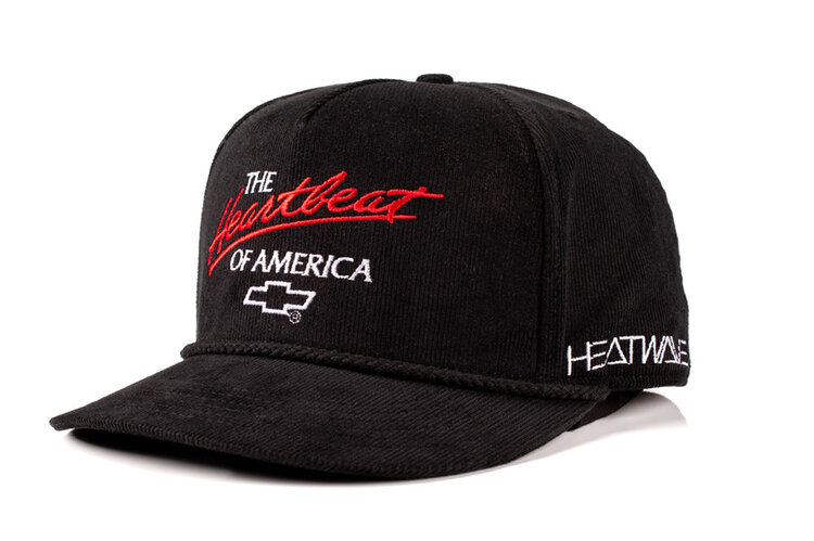 Heat Wave HEAT WAVE CHEVY HEART BEAT HAT BLK