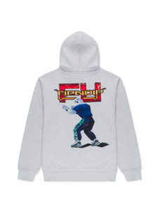 Ripndip Fight Hoodie | Heather Gray