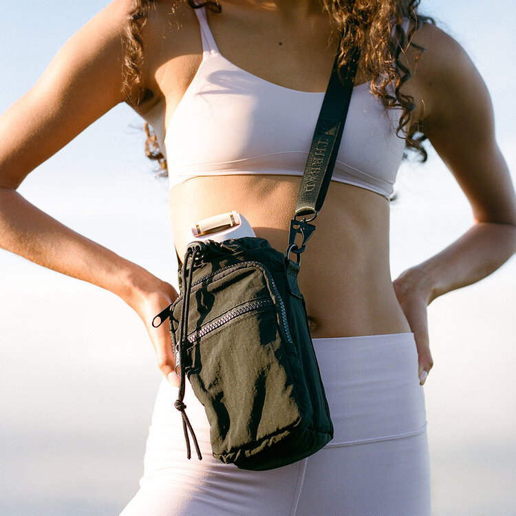 Thread Threads Water Bottle Sling  | Black