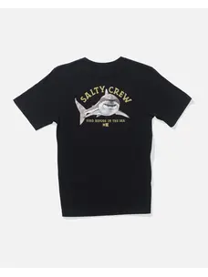 Salty Crew Salty Crew Lurking Boys Ss Tee | Black