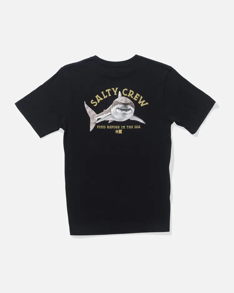 Salty Crew Salty Crew Lurking Boys Ss Tee | Black