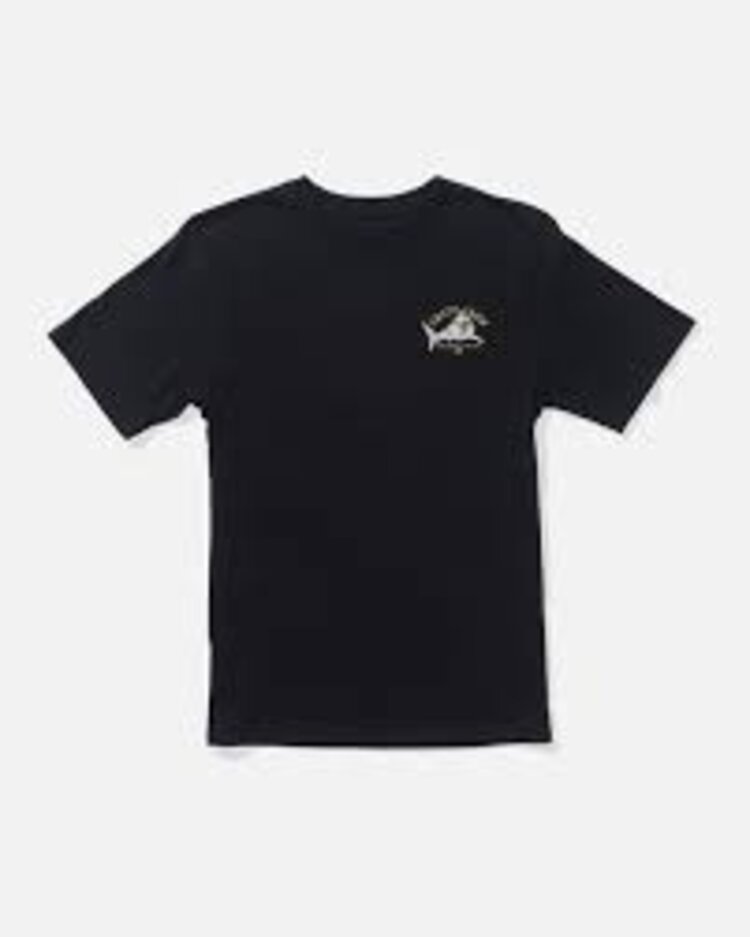 Salty Crew Salty Crew Lurking Boys Ss Tee | Black
