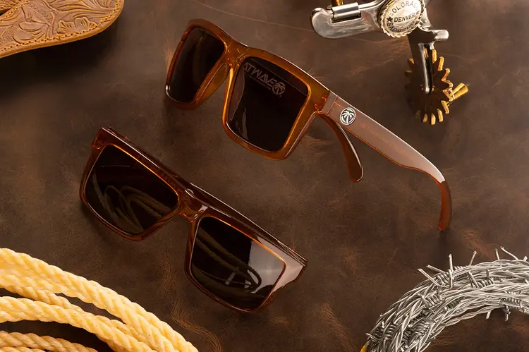 Heat Wave Vise Z87 | Saddle / Brown Polarized