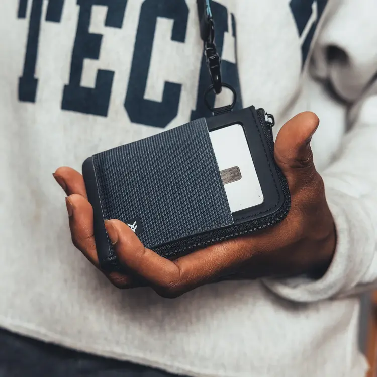Thread Threads  Zip Wallet | Black