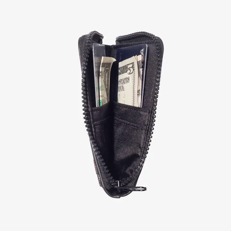 Thread Threads  Zip Wallet | Black