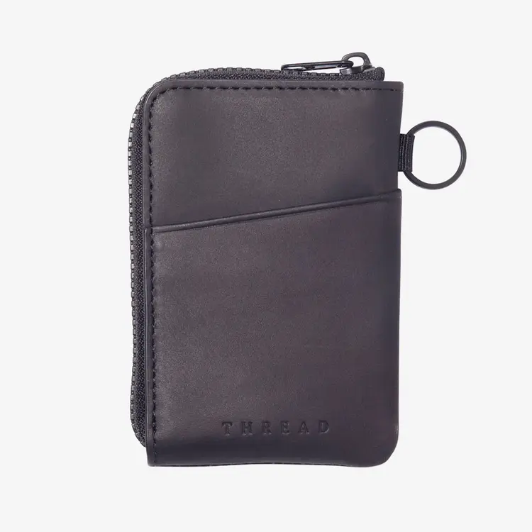 Thread Threads  Zip Wallet | Black