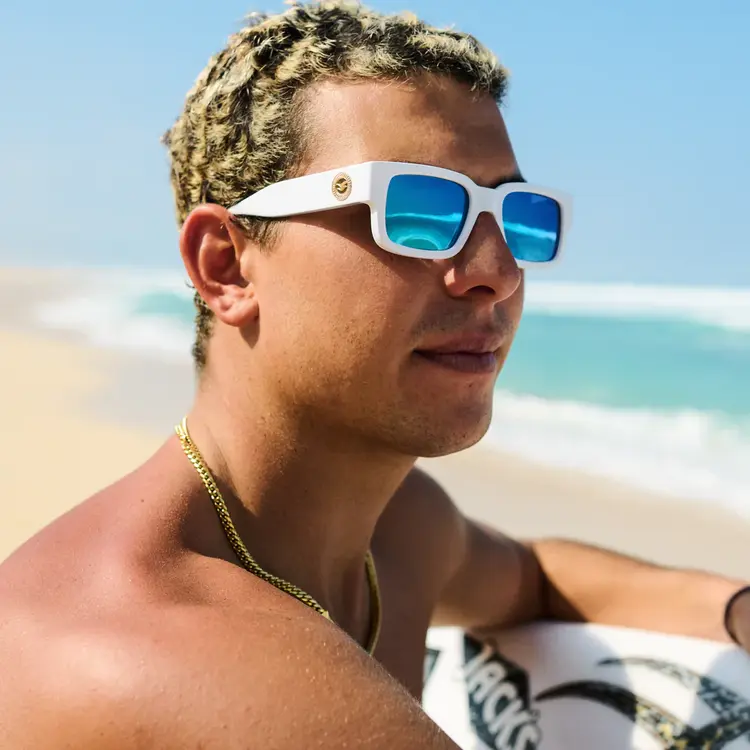 I-SEA I-Sea Cole Houshmand | White/Blue Mirror Polarized
