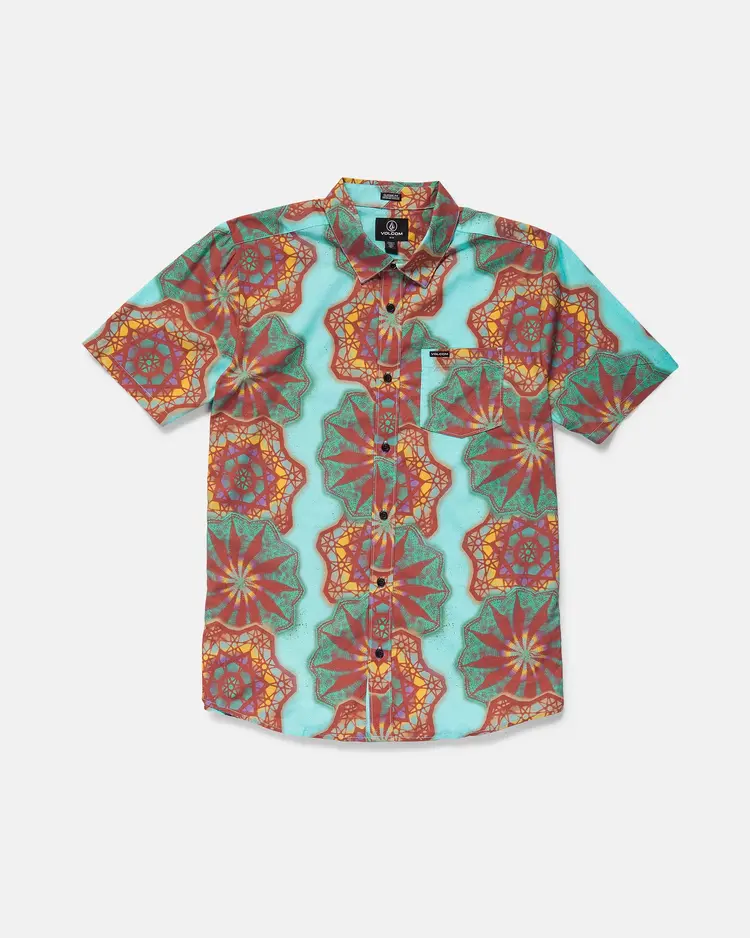 Volcom Star Shields Featured Short Sleeve Shirt | Castlerock