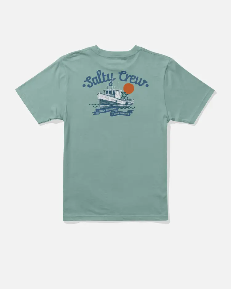 Salty Crew Salty Crew Hauler Boys  Short Sleeve Tee | Mackerel