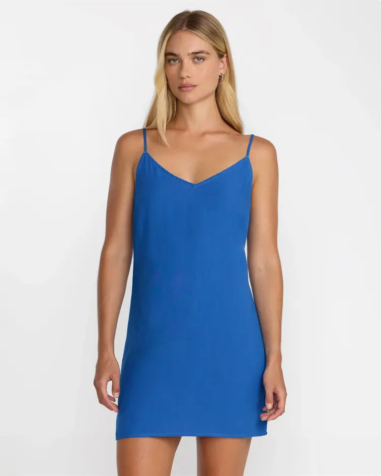 RVCA RVCA Riviera Dress | Blue Belt