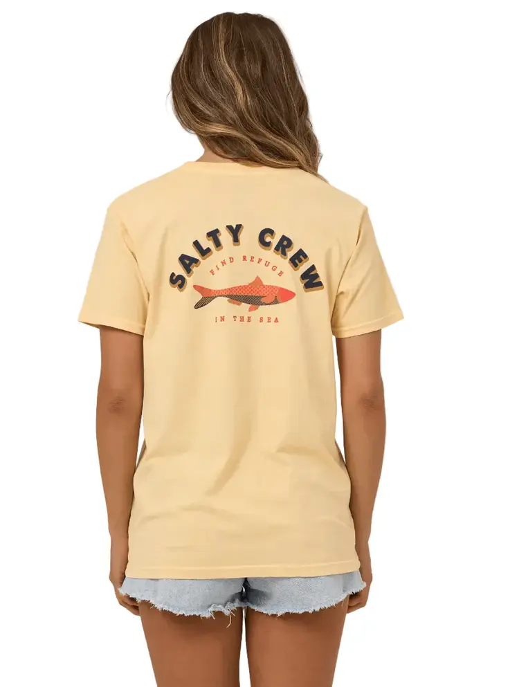 Salty Crew Salty Crew Salty Sardine Bf Tee | Custard