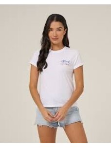 Salty Crew Salty Crew Overlay Modern Tee | White