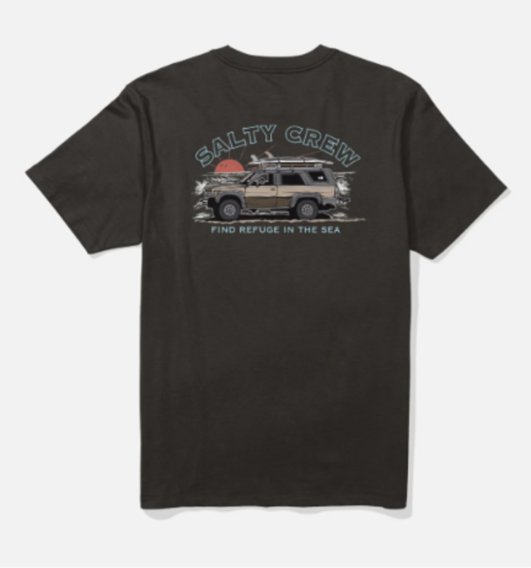 Salty Crew Salty Crew Get Ready Short Sleeve  Tee | Black