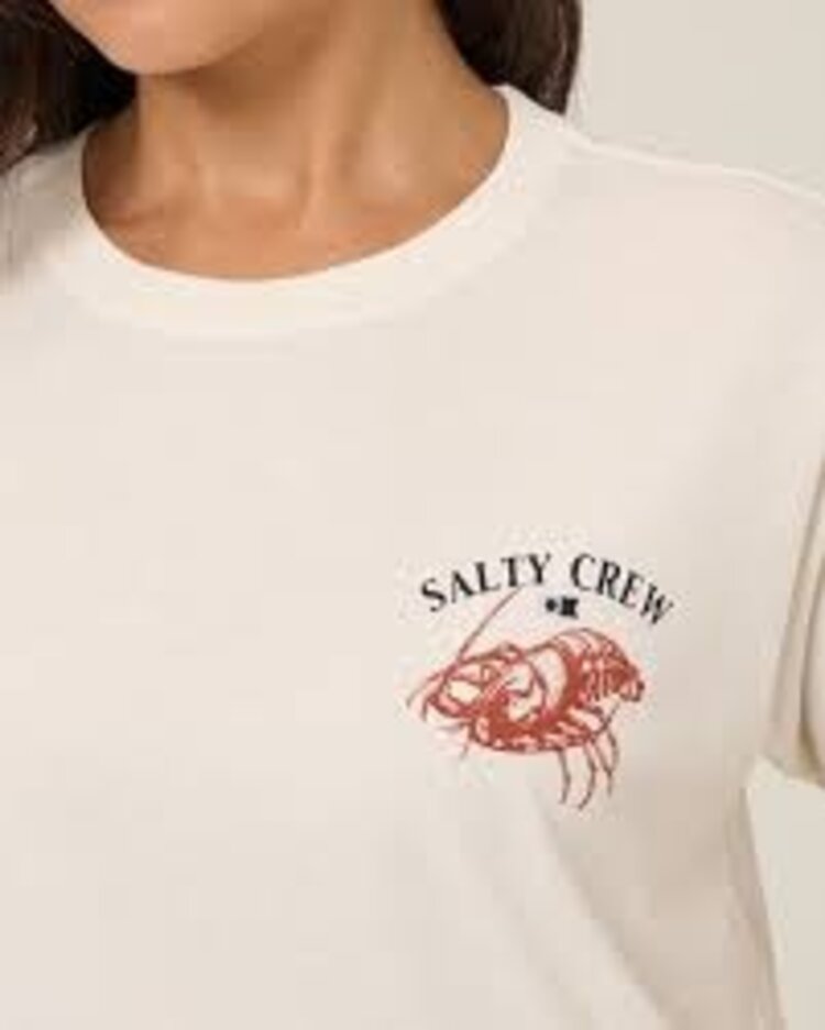 Salty Crew Salty Crew American Catch Boyfriend Tee | Off White