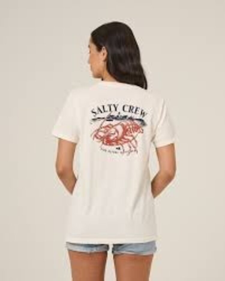 Salty Crew Salty Crew American Catch Boyfriend Tee | Off White