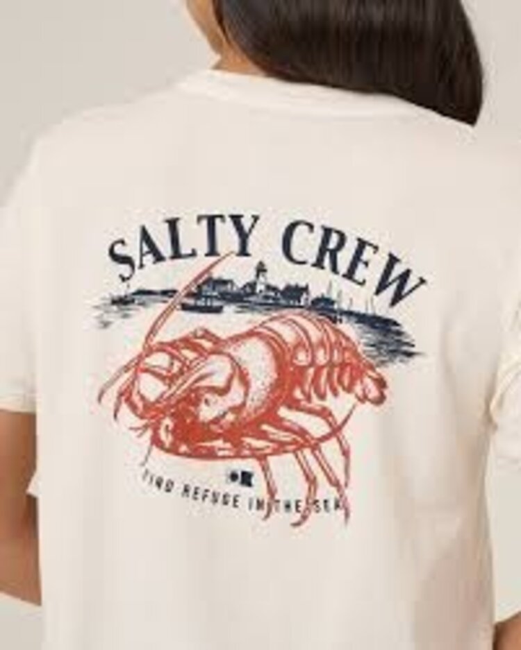 Salty Crew Salty Crew American Catch Boyfriend Tee | Off White
